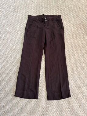 Democracy Freedom Linen Blend Wide Leg Pant